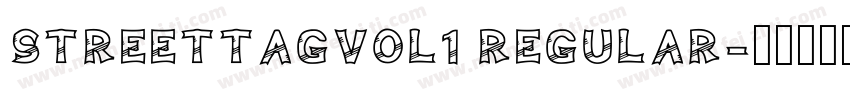 StreetTagvol1 Regular字体转换